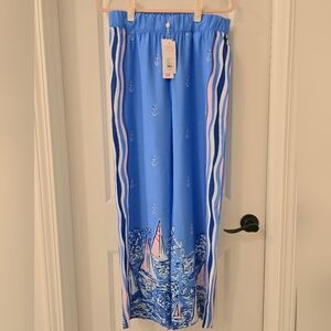 Lilly Pulitzer A Lil Nauti Sailboat Bal Harbour Pants